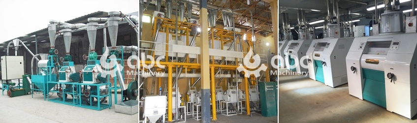 automatic flour mill machinefor sale; small, medium, large capacity price
