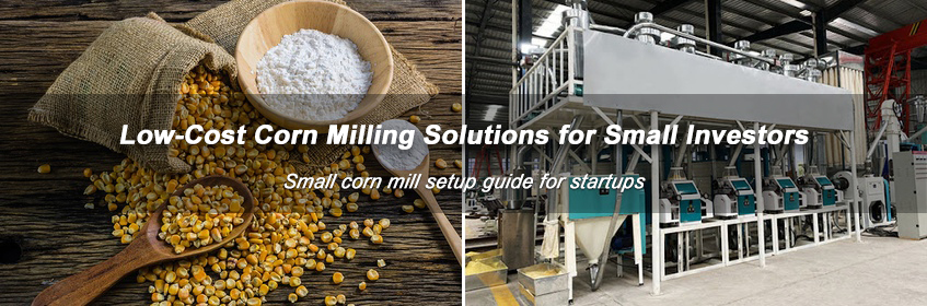 Small corn mill machine supplier and plant setup guide