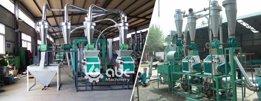 small wheat flour production line low price